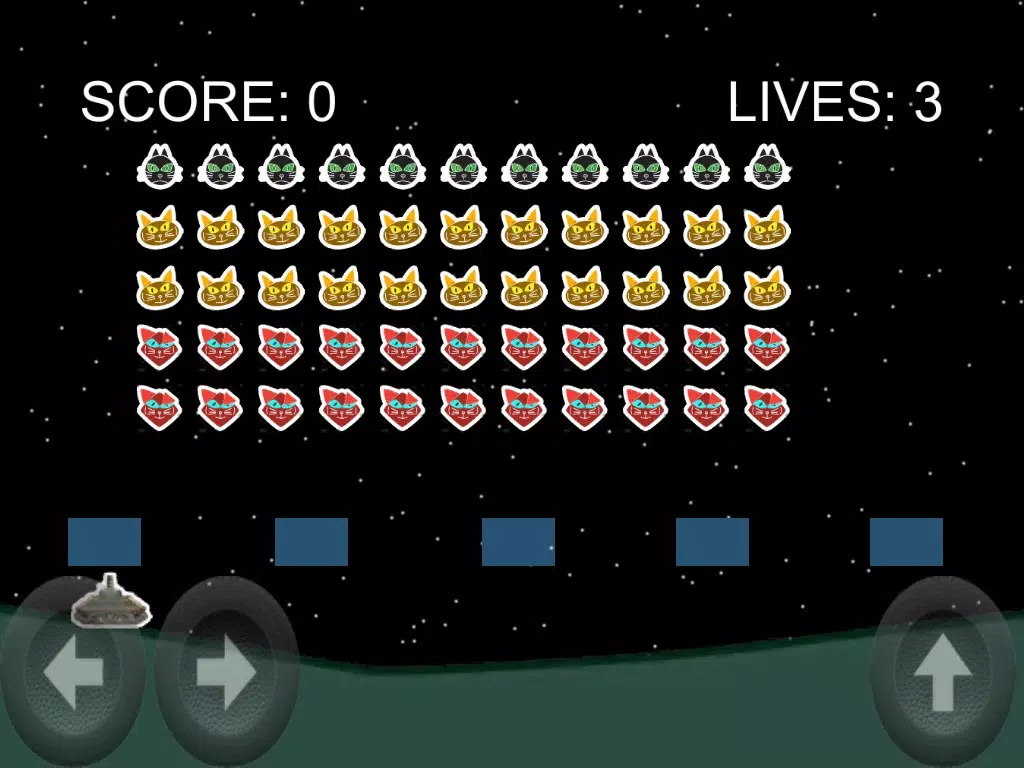 Cat Invaders From Outer Space iPad Screenshots