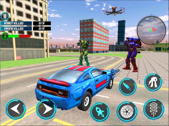 Train Robot Car Transform 2022 iPad Screenshots