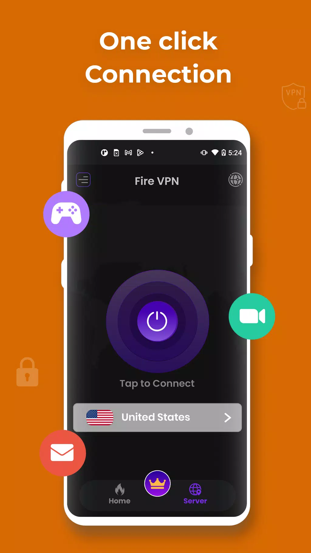 Скриншоты Fire VPN