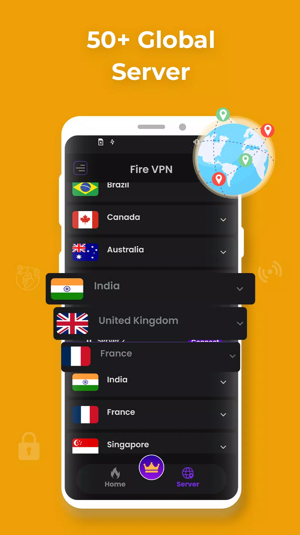 Скриншоты Fire VPN
