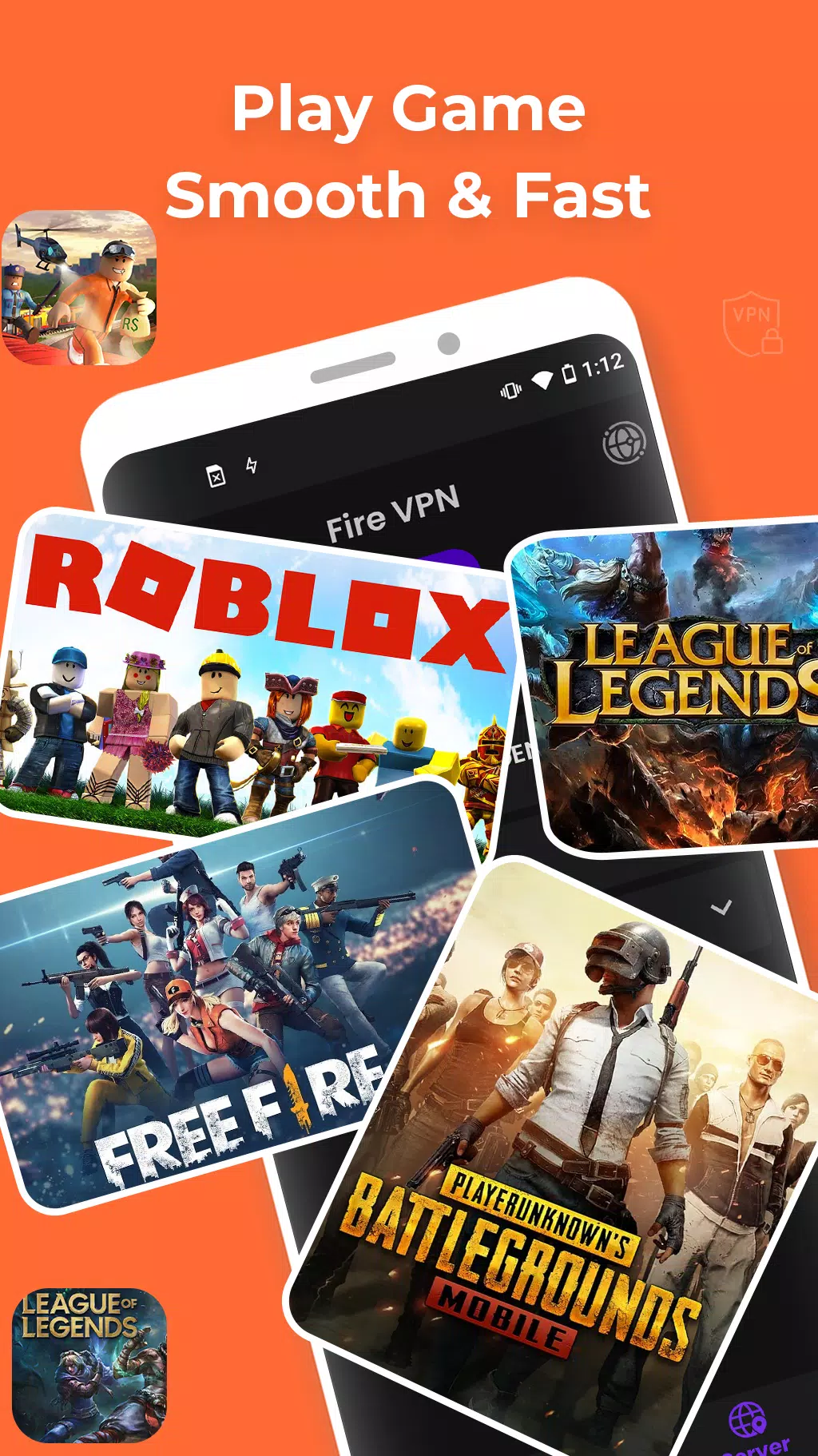 Скриншоты Fire VPN