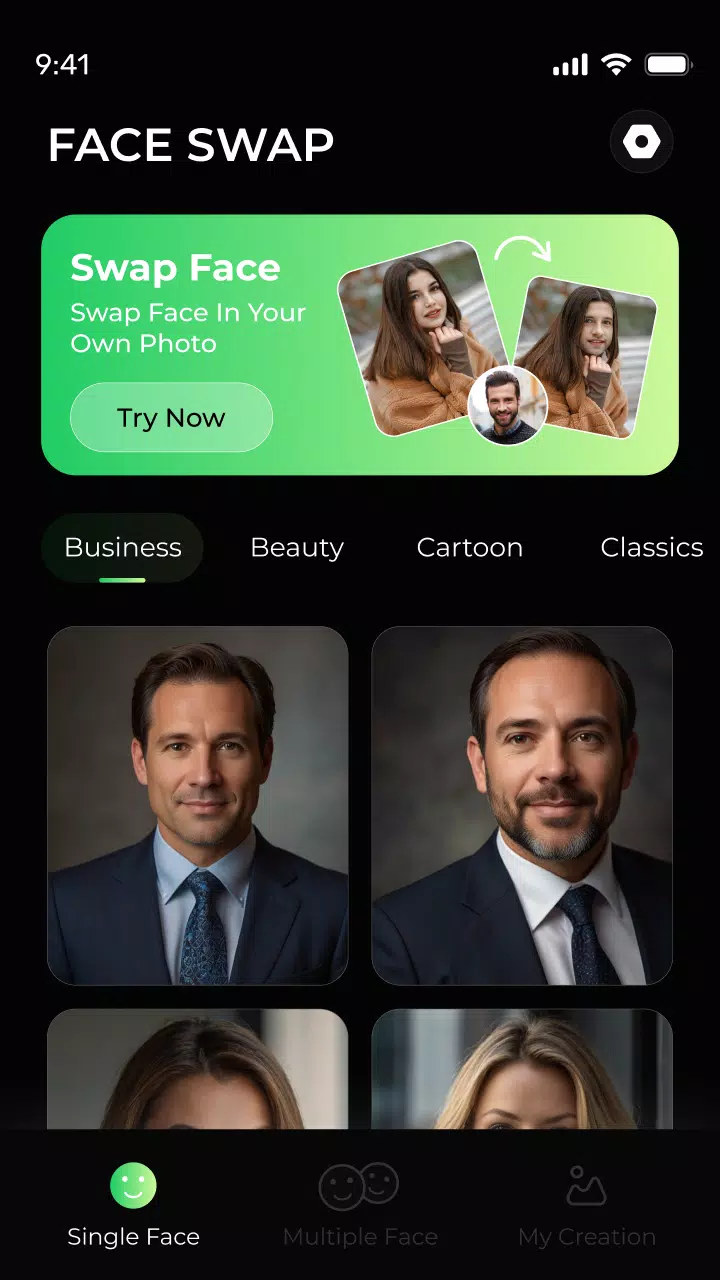 Deep Swap - Face Swap AI Photo Screenshots