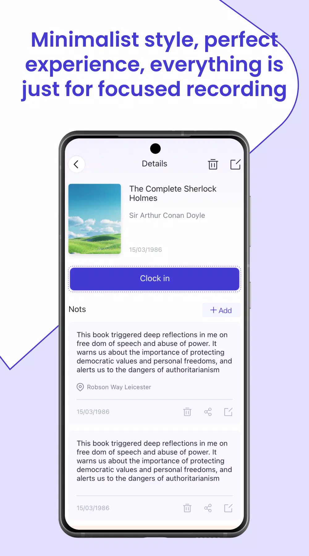 iBooknote Screenshots