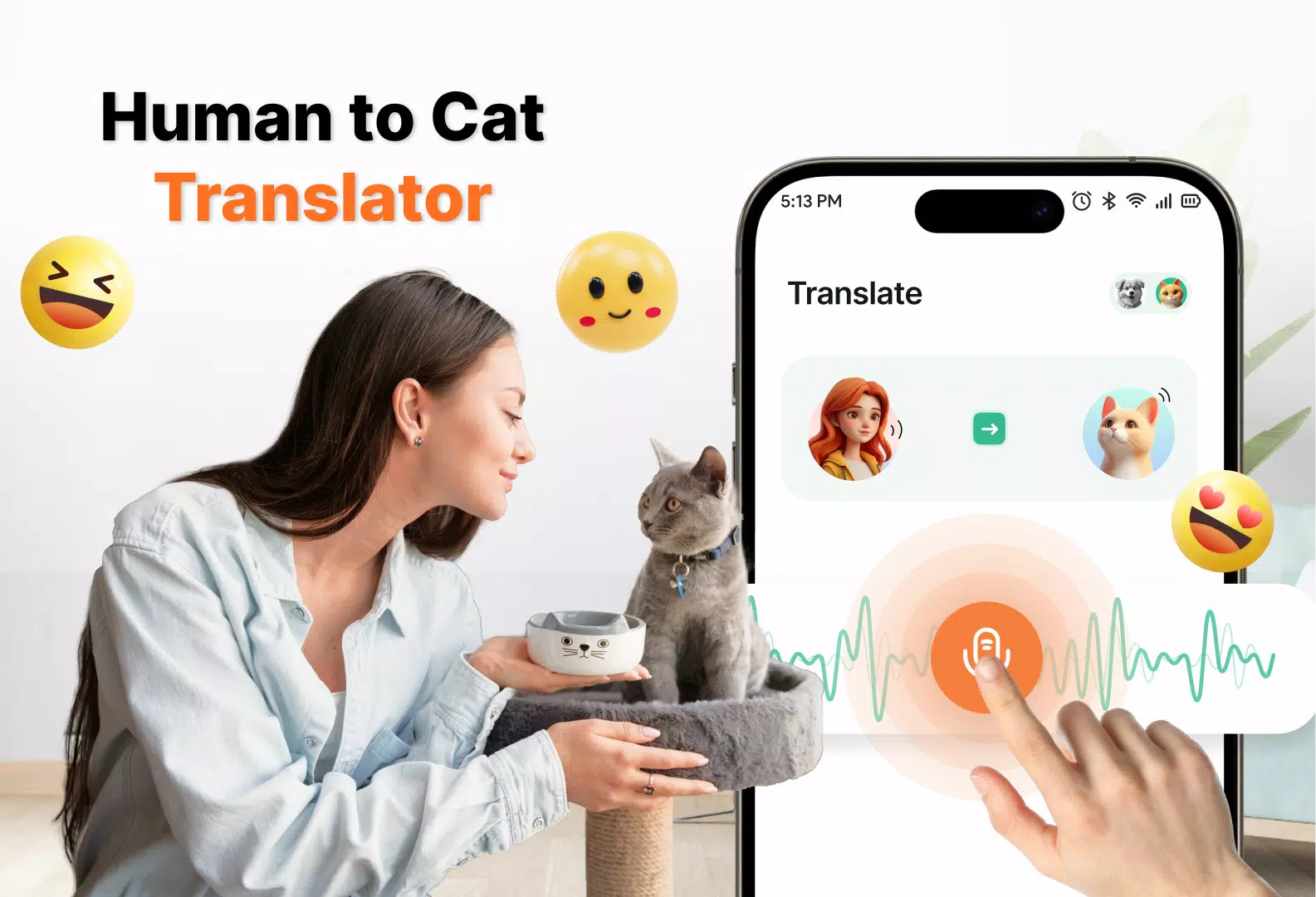 Human to Cat Translator Screenshots