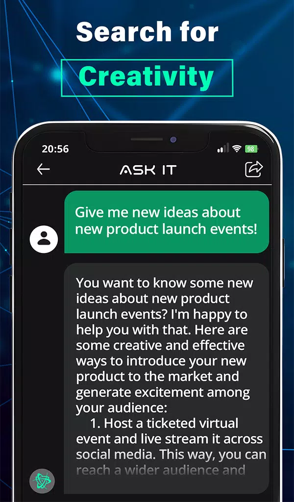 ASK it: AI Chatbot Assistant Screenshots