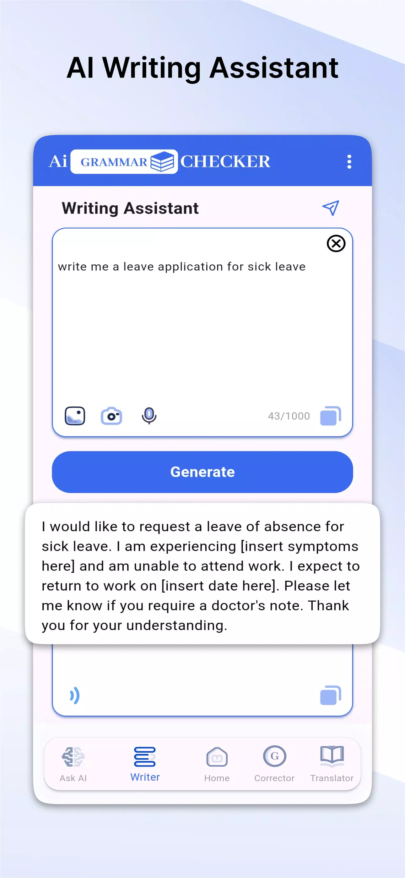 Ai Grammar Checker Screenshots