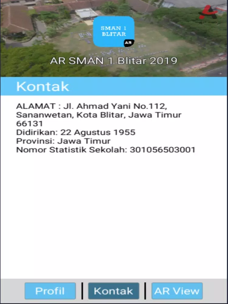 AR SMA 1 BLITAR iPad スクリーンショット