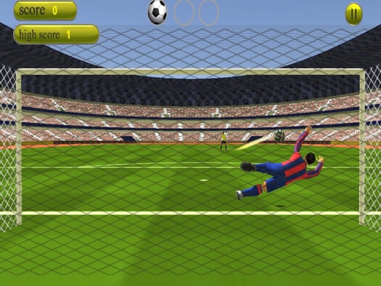 Free Kick Goalkeeper - Lucky Soccer Cup:Classic Football Penalty Kick Game iPad  Screenshots