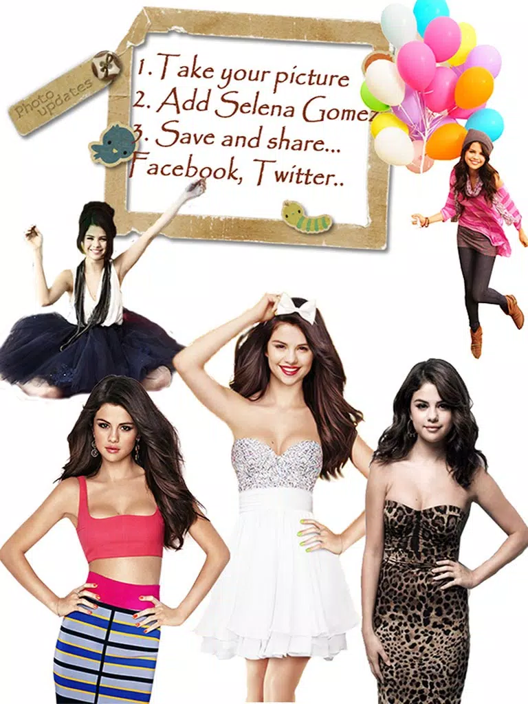 A¹ M Dating Selena Gomez edition - Pro photobooth with crowdstar for fan community iPad Screenshots