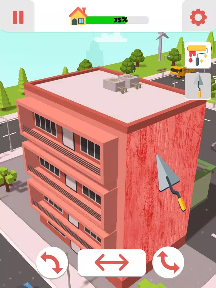 Roller Paint House Restoration iPad Screenshots