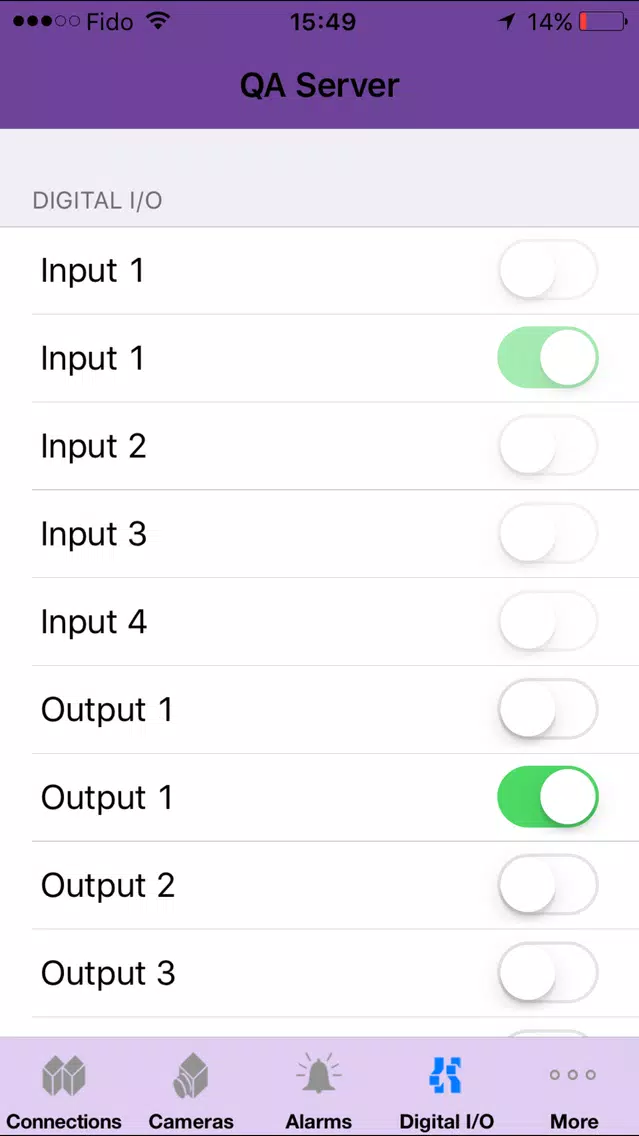 Aimetis Symphony Mobile Screenshots