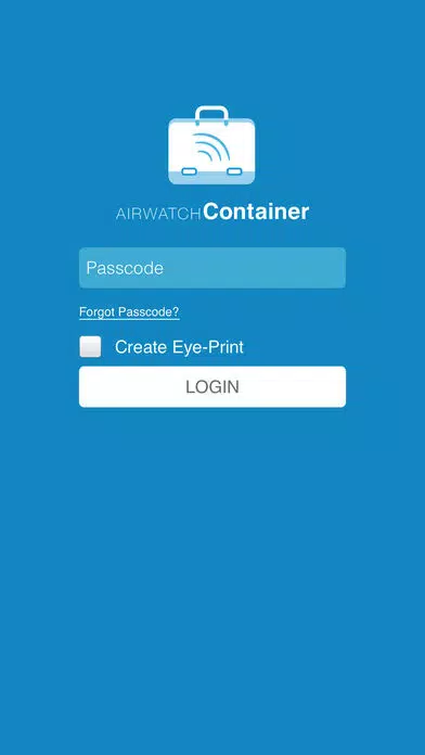 AirWatch Container Screenshots