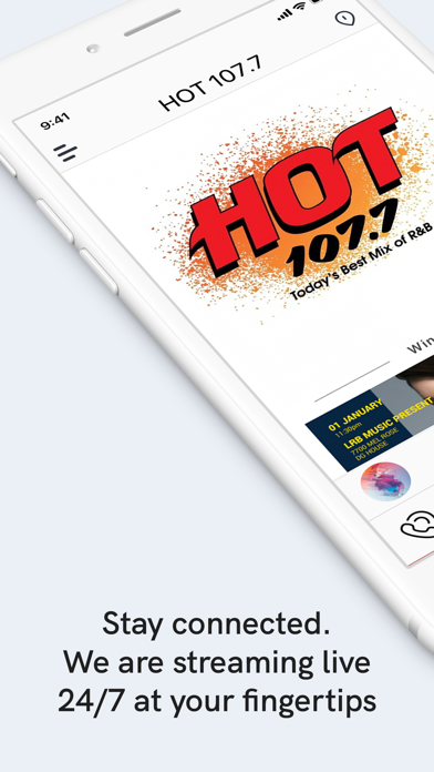 HOT 107.7 スクリーンショット