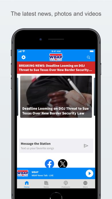 WBAP Screenshots