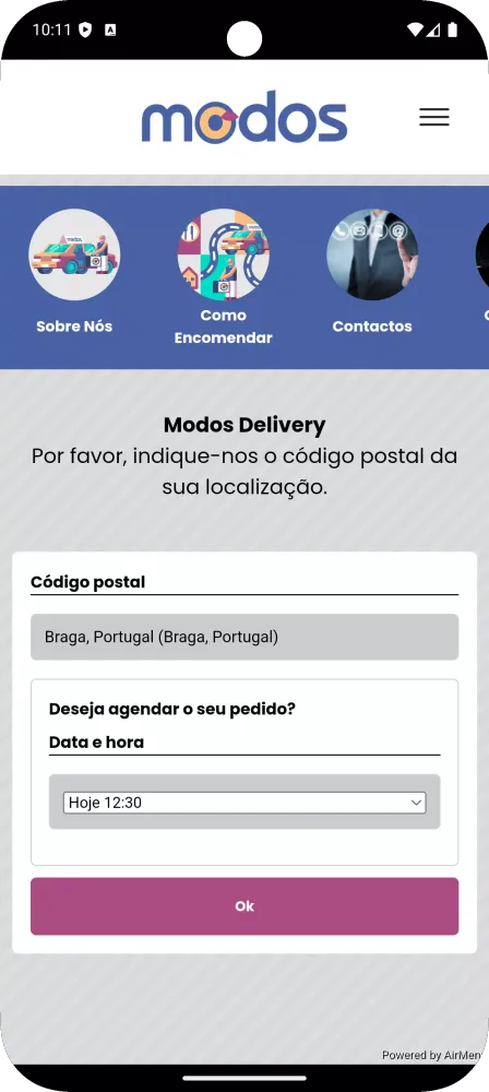 Modos Delivery Screenshots