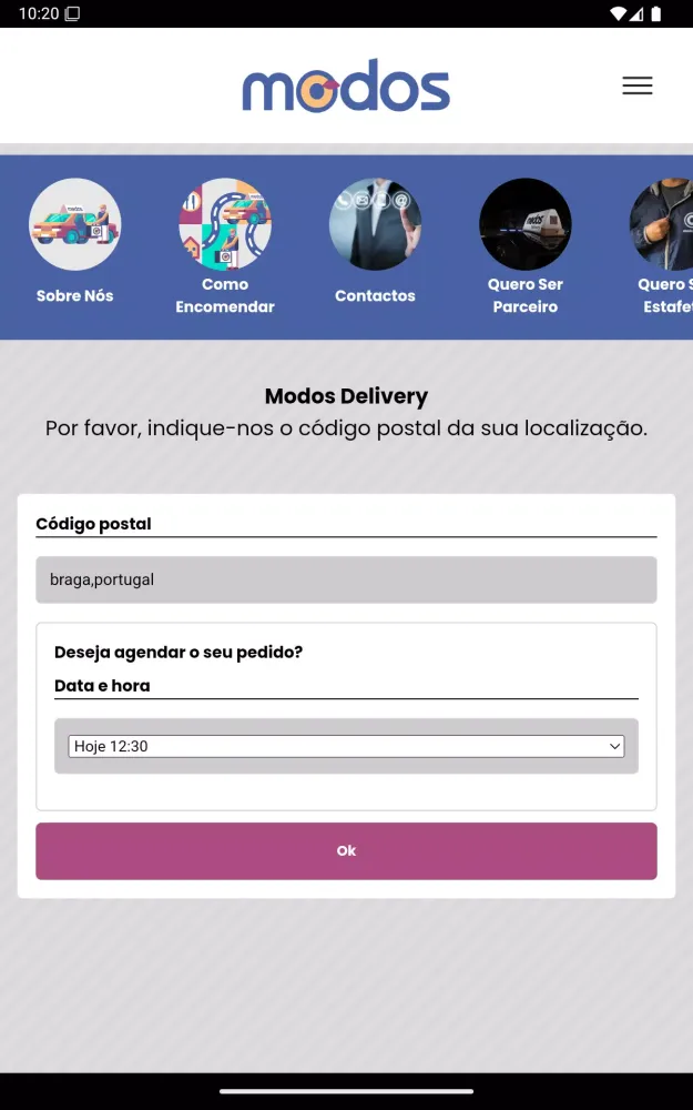 Modos Delivery Screenshots