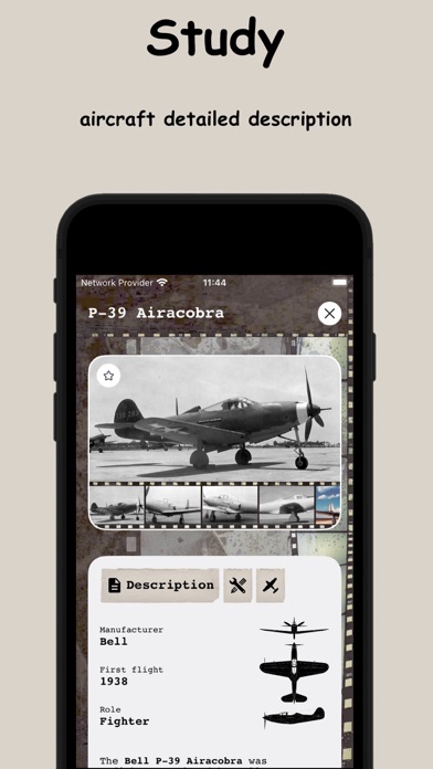 Aircraft Pages Screenshots