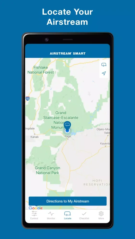 Airstream Smart RV Control Screenshots