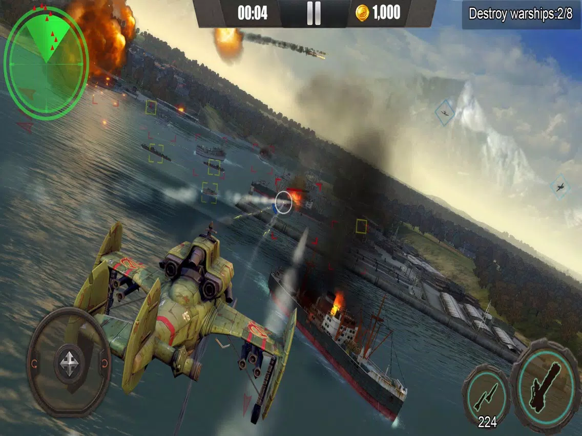Tangkapan layar Gunship War：Total Battle iPad 