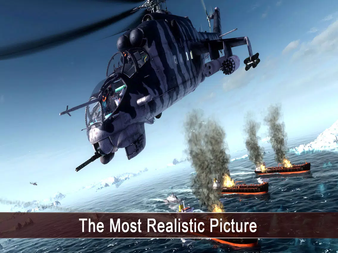 Tangkapan layar Gunship War：Total Battle iPad 