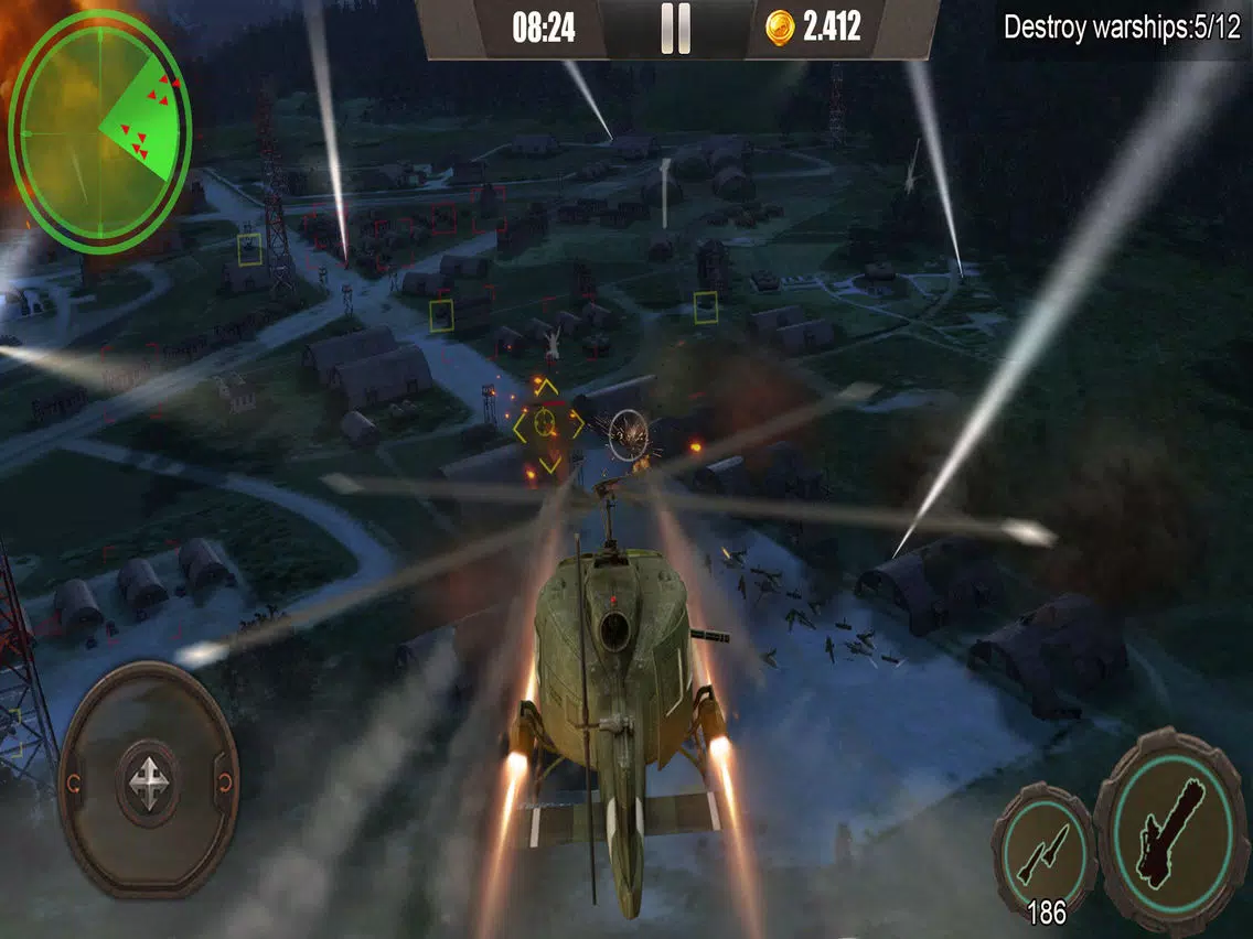 Tangkapan layar Gunship War：Total Battle iPad 