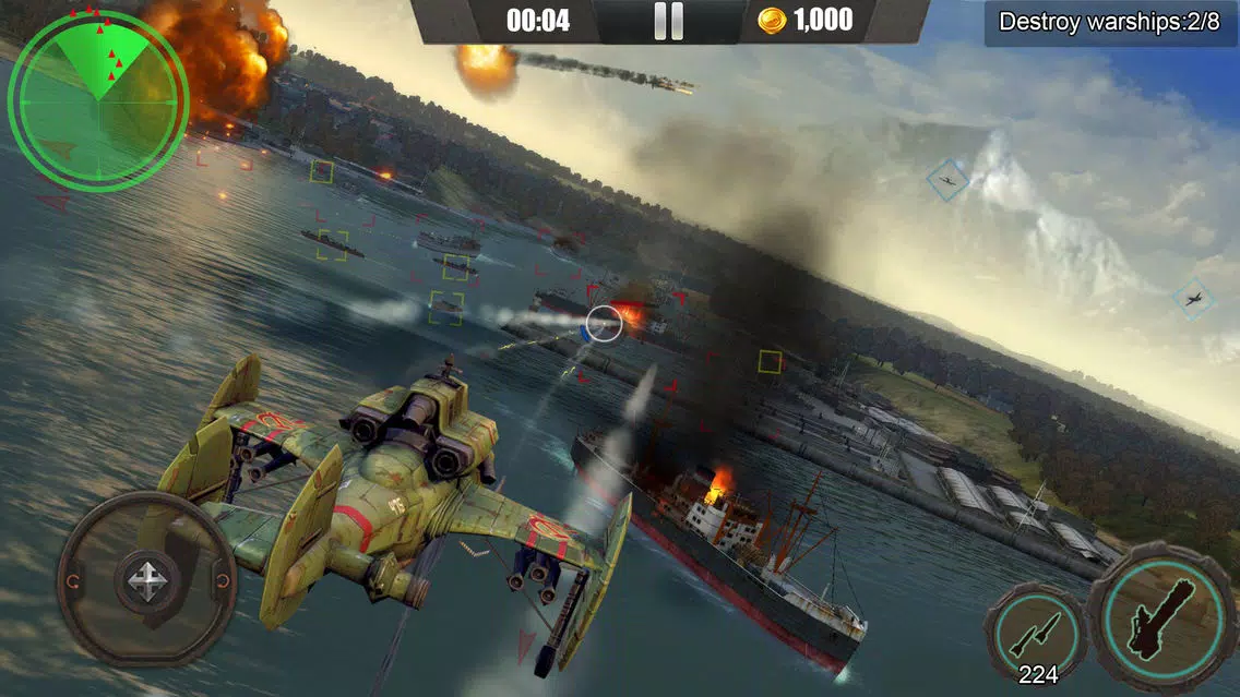 Tangkapan layar Gunship War：Total Battle