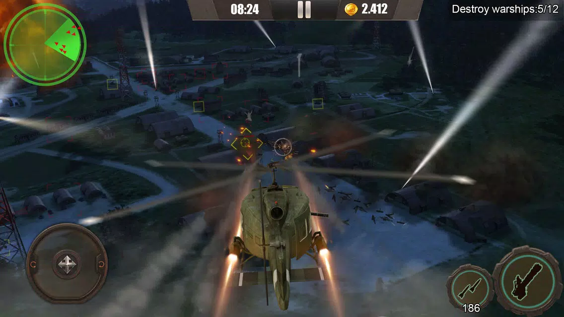 Tangkapan layar Gunship War：Total Battle