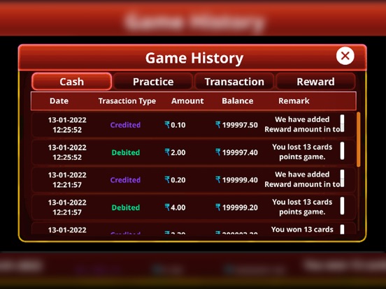 Wonga Rummy iPad Screenshots