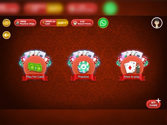 Wonga Rummy iPad Screenshots