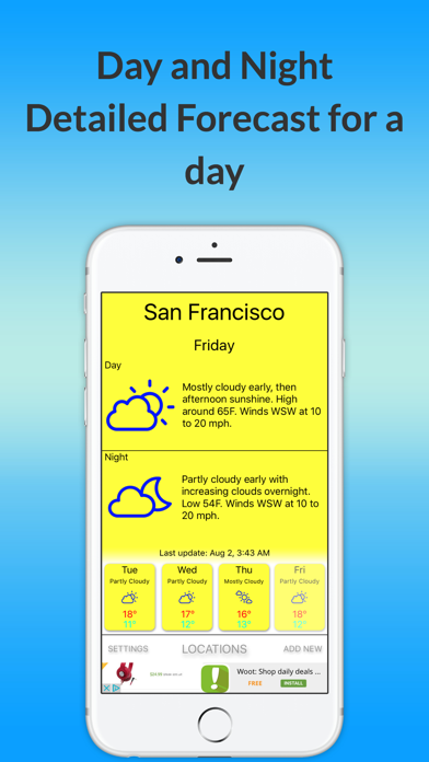 Current Local Forecast-4 days Screenshots