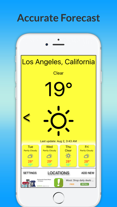 Current Local Forecast-4 days Screenshots