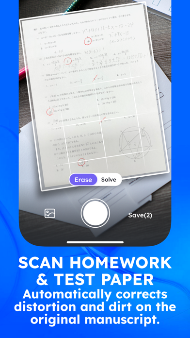 Homework Scanner - handwriting Screenshots