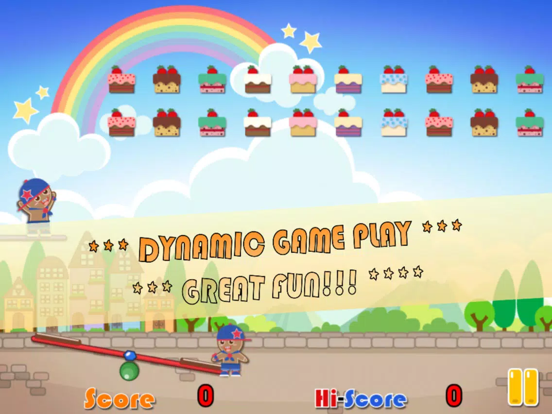 Capturas de tela do Cookie Jump Escape iPad 