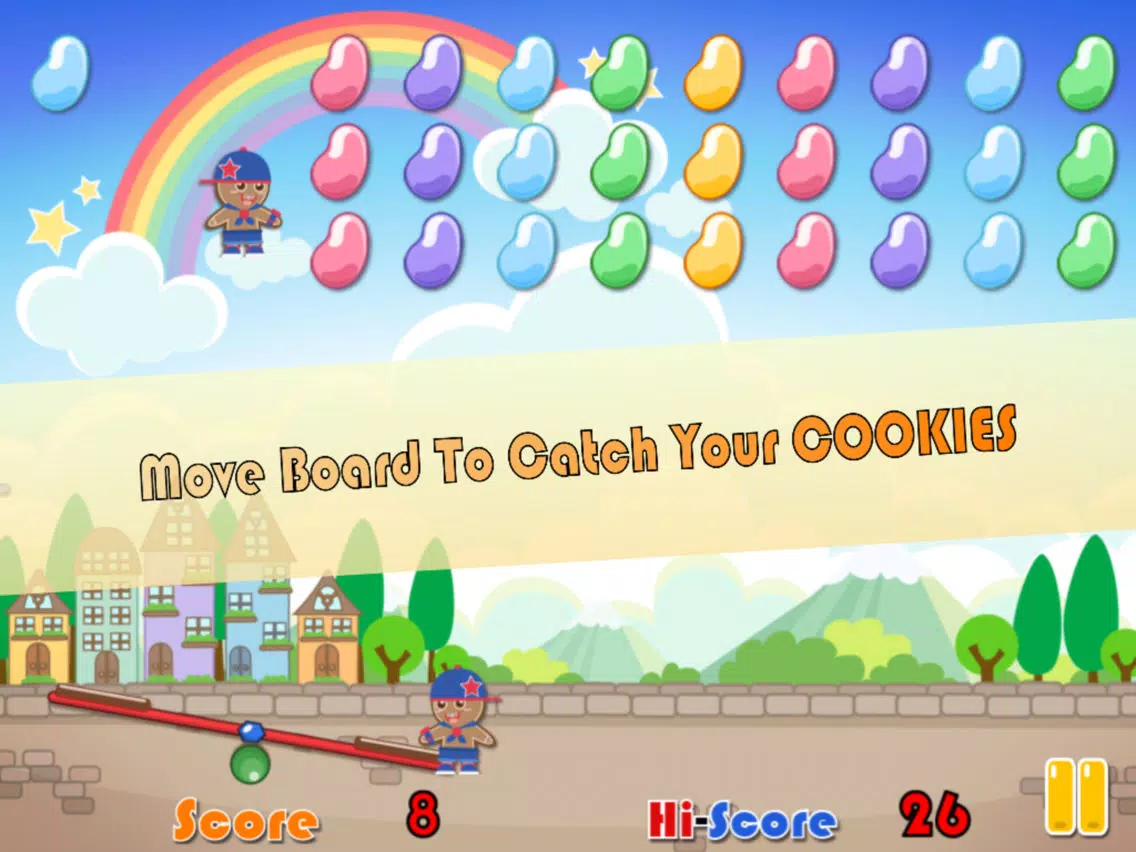 Capturas de tela do Cookie Jump Escape iPad 
