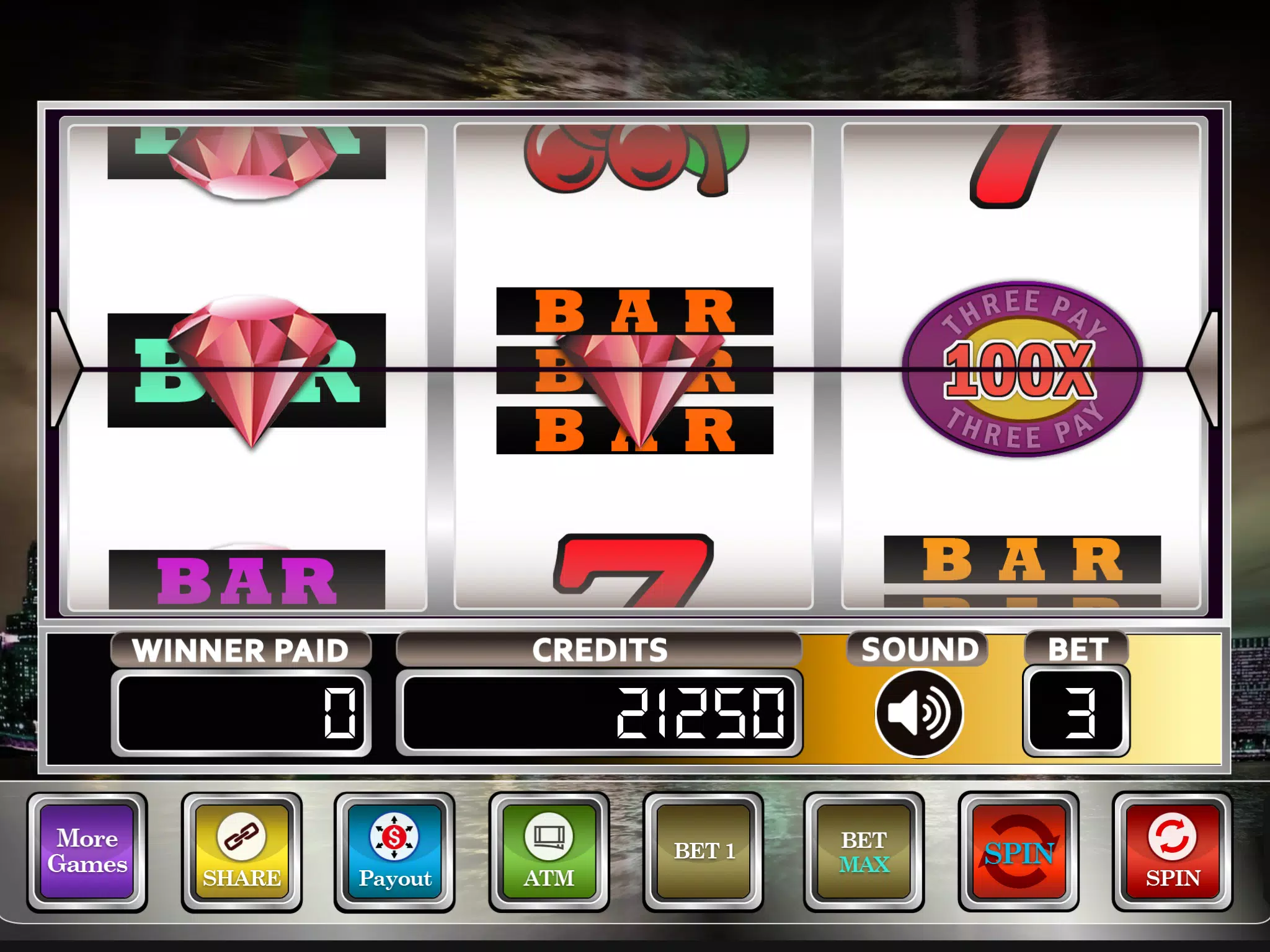 Triple Diamond - Slot Machine Screenshots