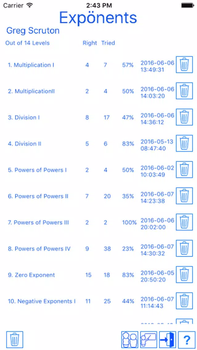Expönents Screenshots