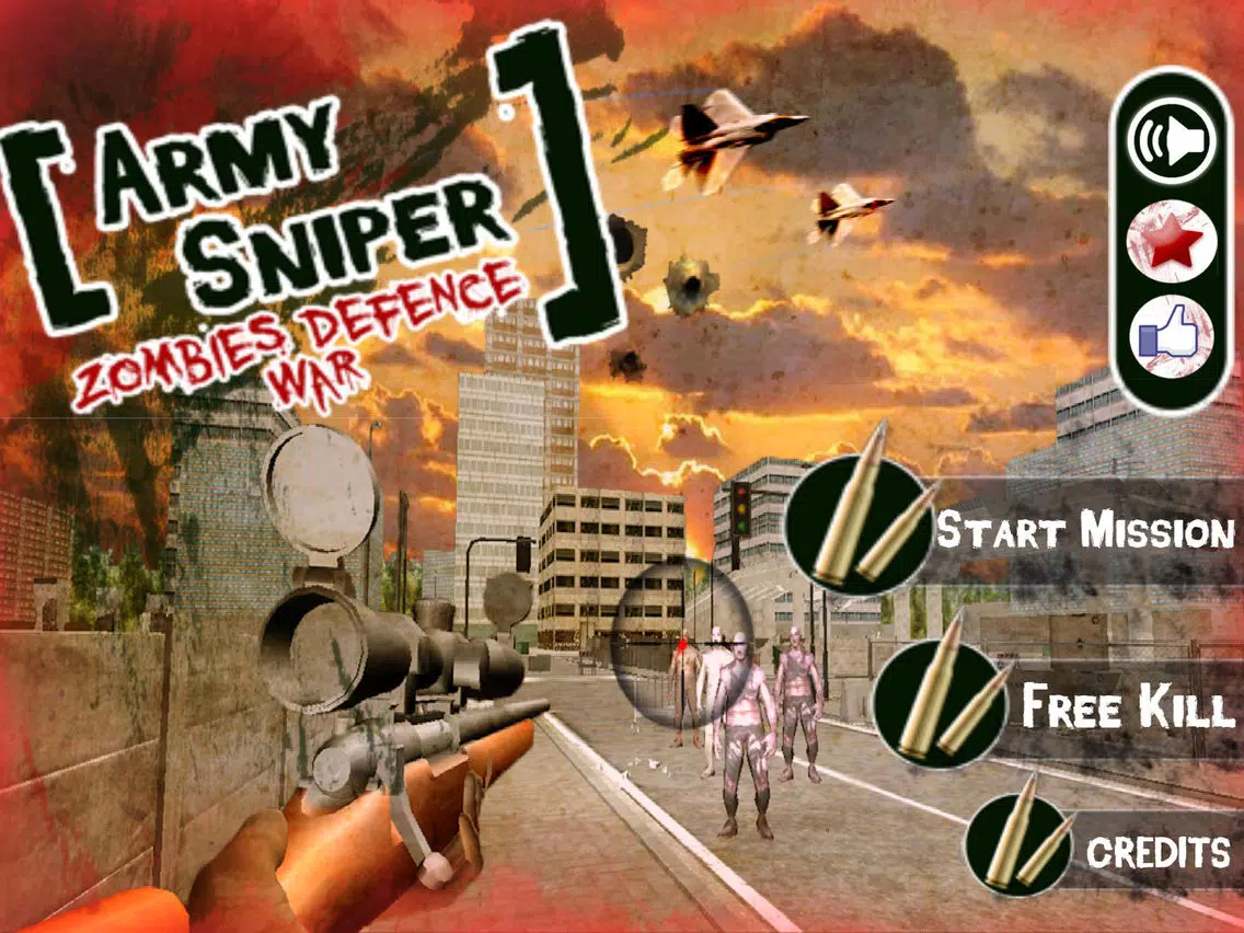Capturas de tela do Commando Sniper Shooter Free iPad 