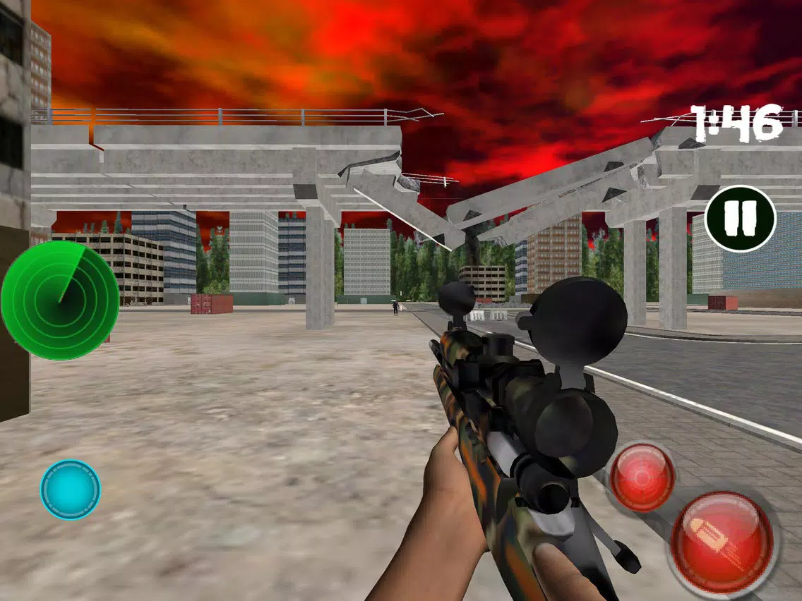 Capturas de tela do Commando Sniper Shooter Free iPad 