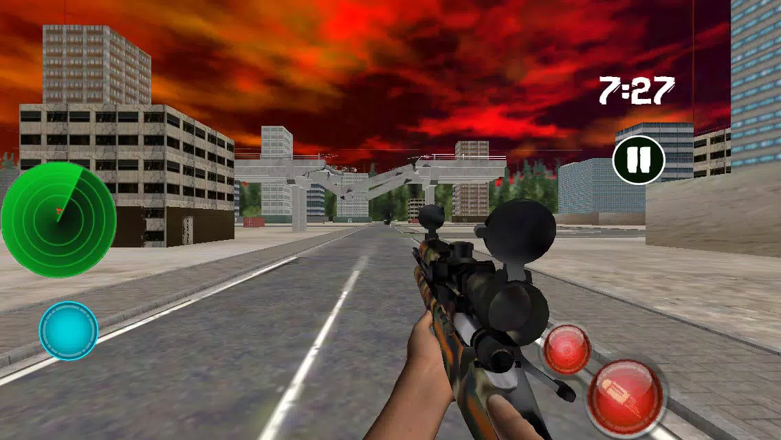 Capturas de tela do Commando Sniper Shooter Free