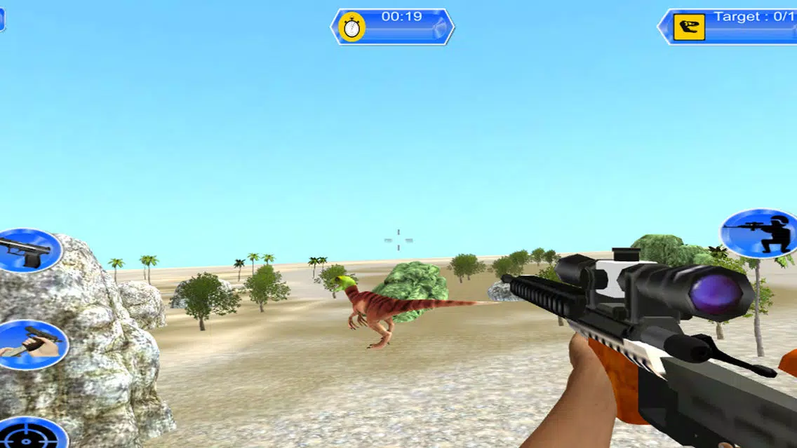 Tangkapan layar Jurassic Dino Hunter Game :Hunting Deadly Dinosaur
