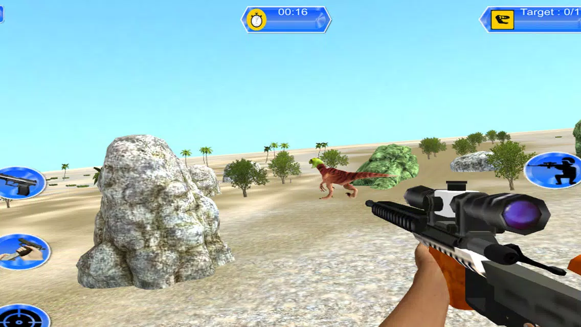 Tangkapan layar Jurassic Dino Hunter Game :Hunting Deadly Dinosaur