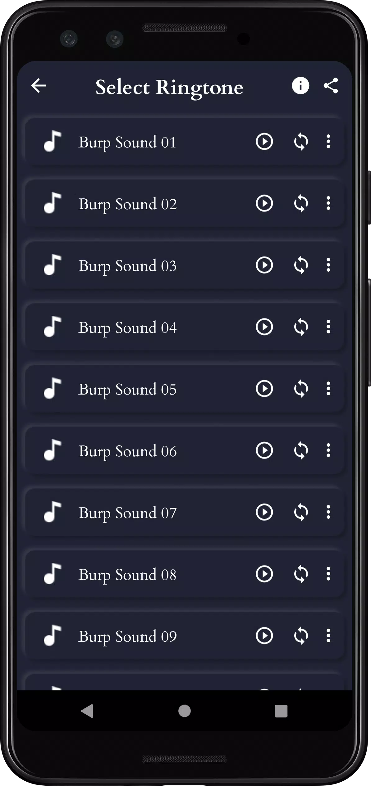 Burp Sounds Screenshots