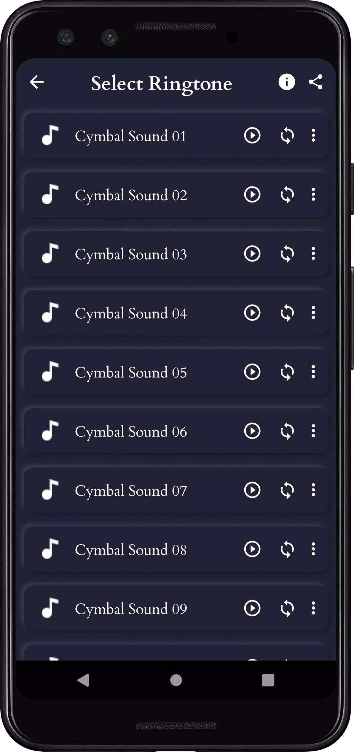 Cymbal Sounds Screenshots