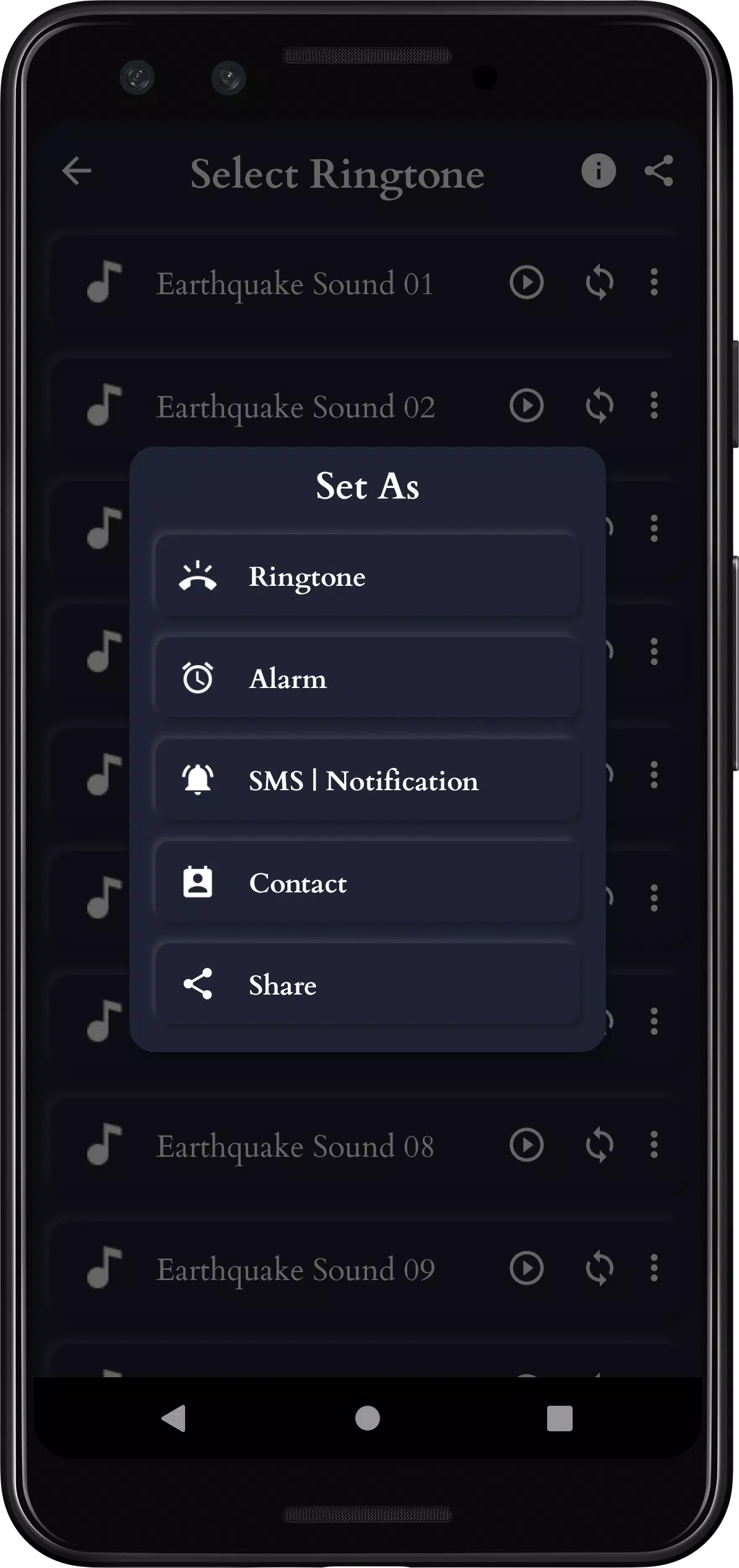Earthquake Sounds Screenshots
