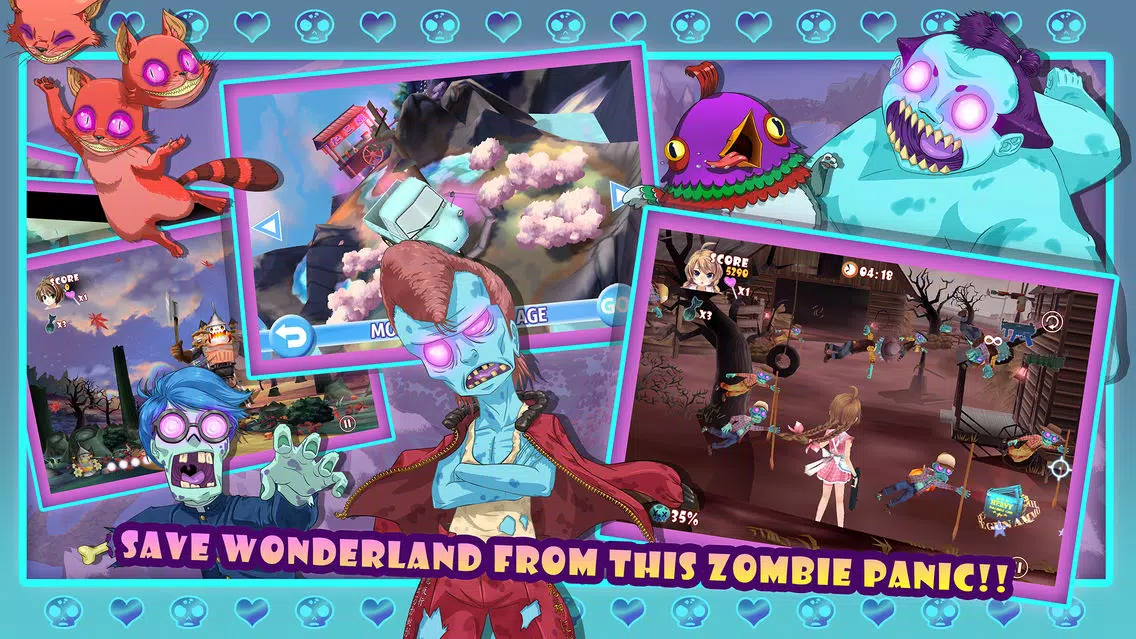 Zombie Panic in Wonderland DX Screenshots
