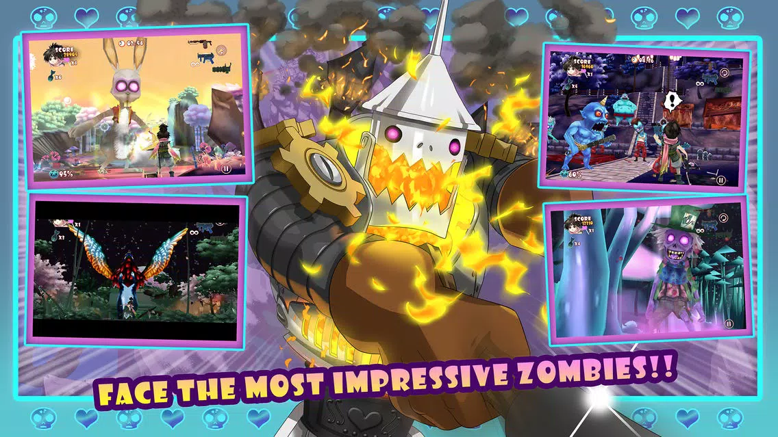 Zombie Panic in Wonderland DX Screenshots