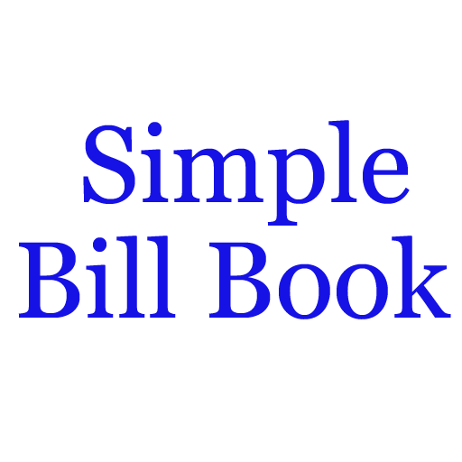 Simple Bill Book Simple Bill Book