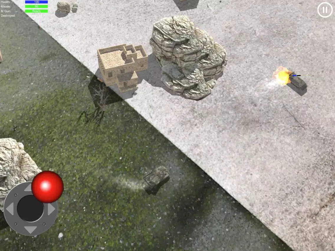 AR Tank Battle iPad  Screenshots