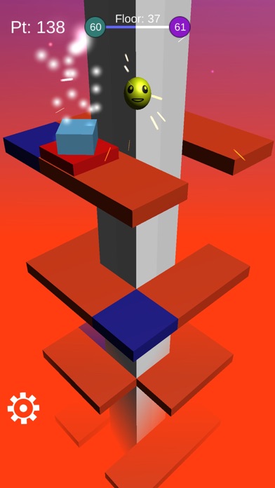 Zrzuty ekranu Ball Helix Tower