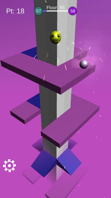 Zrzuty ekranu Ball Helix Tower